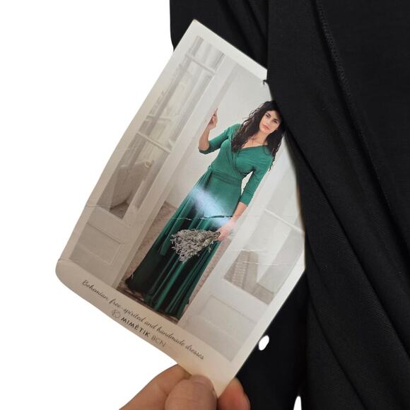 Nwt Mimetik Frida Essential Long Convertible Medium Medium Maxi - Picture 6 of 11